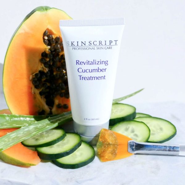 Skin Script Revitalizing Cucumber Treatment- 2fl oz. - Image 2